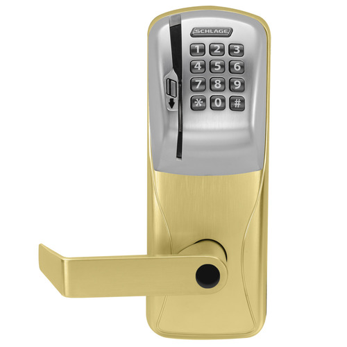 Electric Mortise Lock Satin Brass