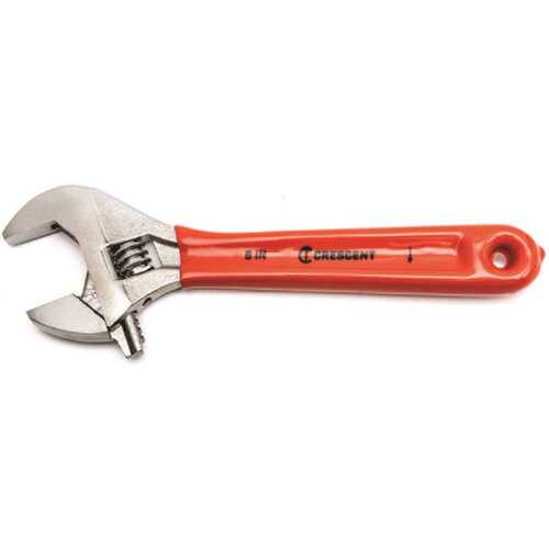 Crescent 6 in. Chrome Cushion Carded Sensormatic Adjustable Wrench