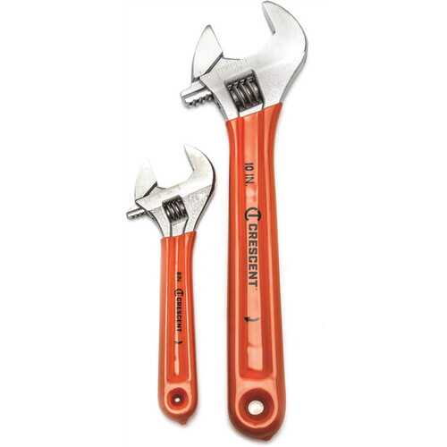 Crescent AC2610CVS Crescent 6 in. and 10 in. Adjustable Wrench Set