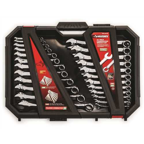 SAE/MM Combination Wrench Set