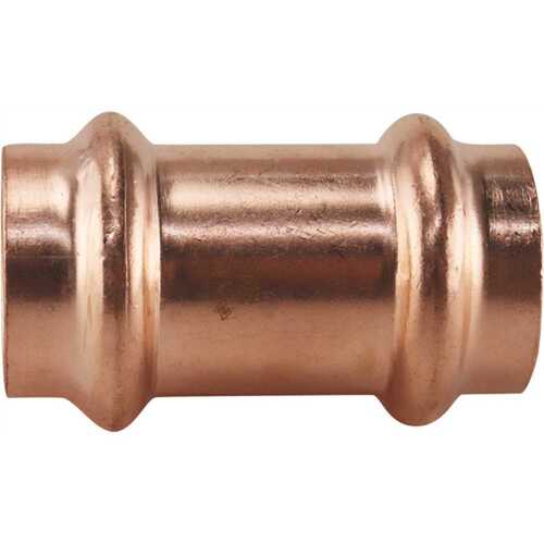 3/4 in. x 3/4 in. Copper Press x Press Repair Coupling with No Stop