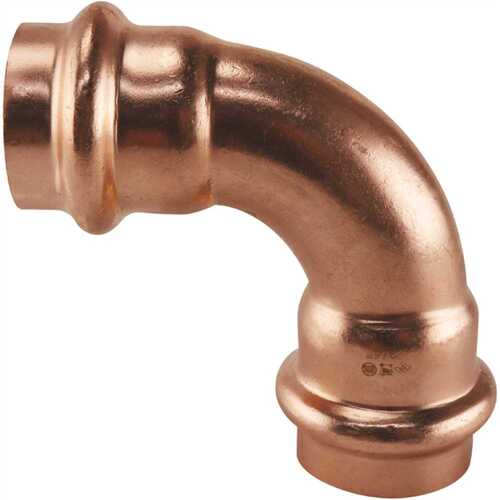 3/4 in. x 3/4 in. Copper 90-degree Press x Press Elbow Fitting