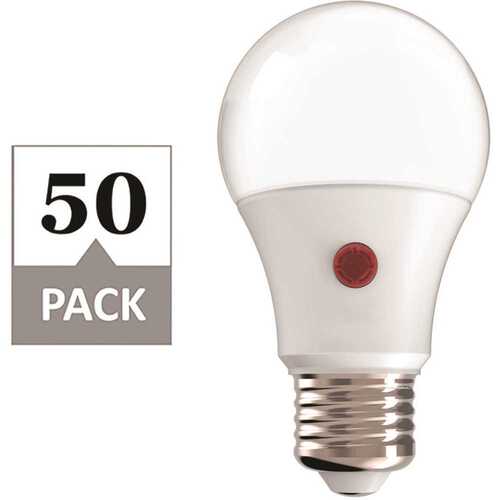 Simply Conserve L09DTD27K 60-Watt Equivalent A19 Dusk to Dawn ENERGY STAR LED Light Bulb Warm White, 2700K