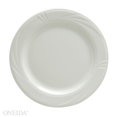 ONEIDA R4510000146 Oneida Undecorated Arcadia 9.875 Inch Plate, 24 Each