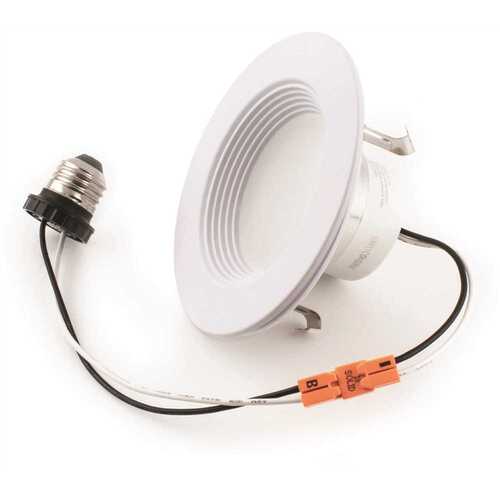 Simply Conserve L5/9-DL4-27/50-D-ADJ-10PK 4 in. Wattage and CCT Selectable LED Recessed Downlight Retrofit