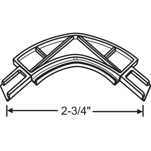 Brixwell 90-1137c RADIUS SCREEN CORNER CD