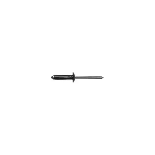 1609MT Molding Split Rivet, 3/16 in Dia x 5/64 to 15/64 in Grip Range, Aluminum, Black