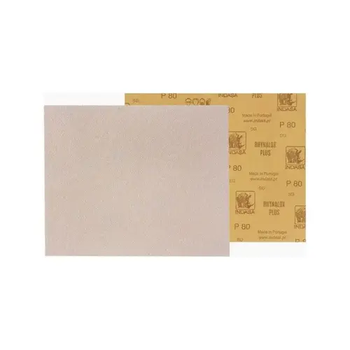 Indasa USA, Inc 3-100 3-100 Rhynolox and Rhynalox Plus Line Sanding Sheet, 11 in L x 9 in W, 100 Grit