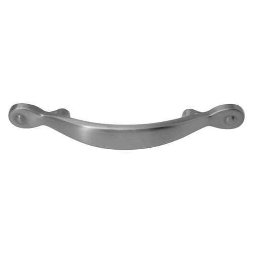 Curved Arch Cabinet Pull 3" Center To Center Satin Nickel - pack of 50