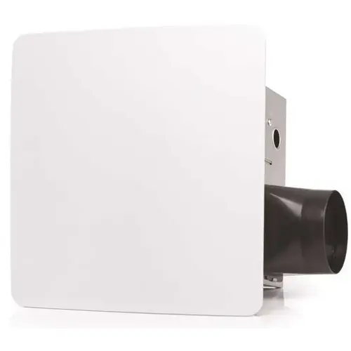 ReVent RVSH110-D 110 CFM Easy Installation Bathroom Exhaust Fan with Humidity Sensing White