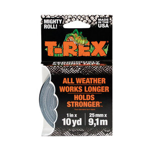 T-Rex 4614160 Duct Tape 1" W X 10 yd L Gray Gray