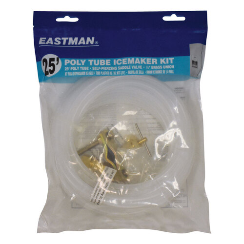 Ez-Flo 48362 Installation Kit Eastman 1/4" Compression X 1/4" D Compression 25 ft. Plastic