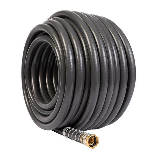 Garden Hose Flexogen 5/8" D X 100 ft. L Heavy Duty Premium Grade Black Black - pack of 2