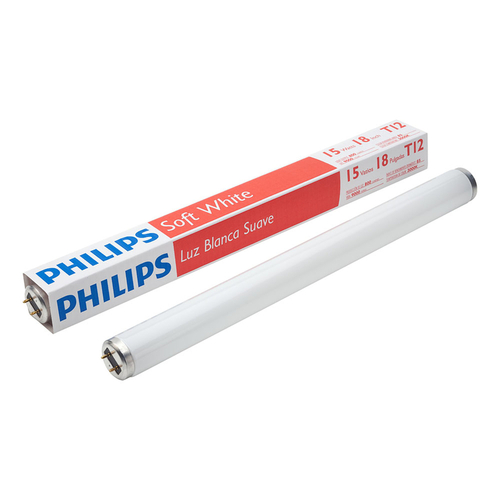 Fluorescent Bulb Alto 15 W T12 1.5" D X 18" L Soft White Linear 3000 K Frosted - pack of 6