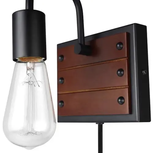 Wall Sconce Williams 1-Light Matte Black Matte