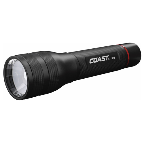 COAST 21608 Flashlight G70 850 lm Black LED AA Battery Black