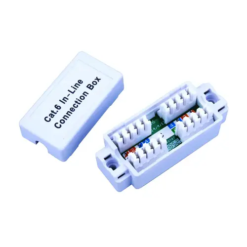 Category 6"-line Adapter Just Hook It Up White