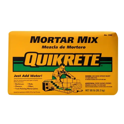 QUIKRETE MORTAR MIX 80LB