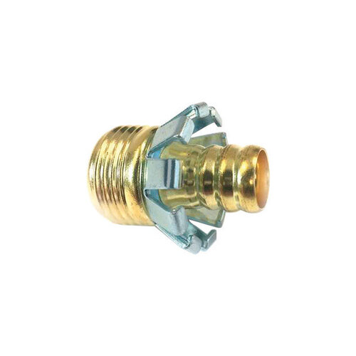 Hose Coupling, 5/8 in, Male, Brass - pack of 10