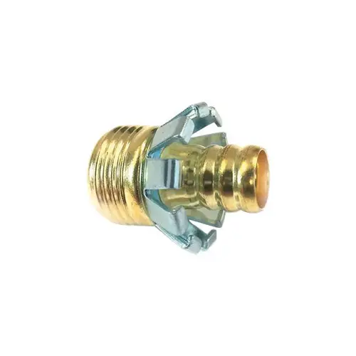 Hose Coupling, 5/8 in, Male, Brass