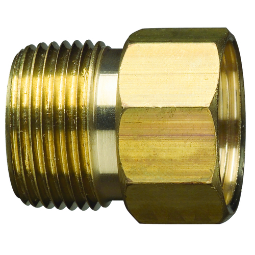 Hose Connector 3/4" Brass Threaded Male/Female