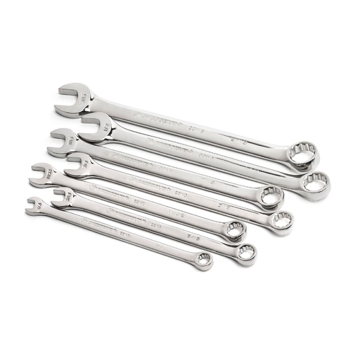 Combination Wrench Set 12 Point SAE Polished Chrome - pack of 3