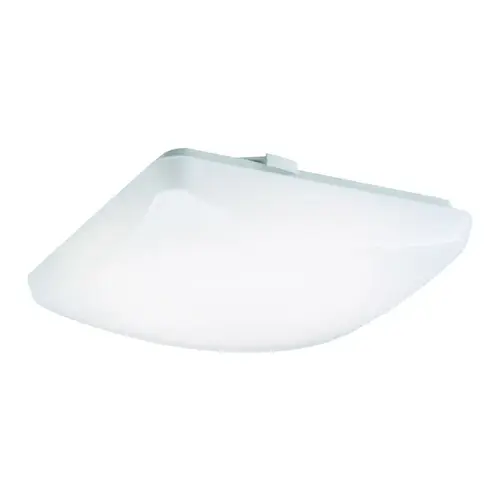 FM CCT Series Flush Mount Fixture, 120 V, 11.3 W, LED Lamp, 890 Lumens White