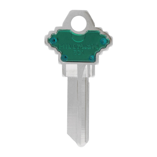 Key Blank ColorPlus House/Office Single Green