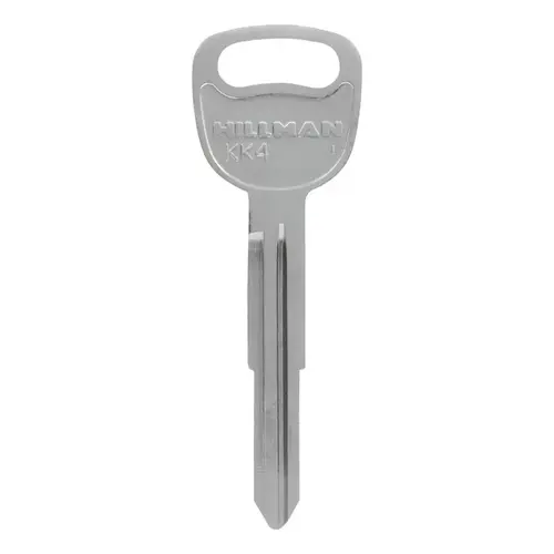 Key Blank Automotive KK4 Double For Kia Silver - pack of 10