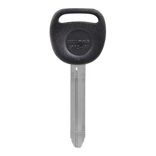 Key Blank Automotive Double For GM Black/Silver - pack of 5