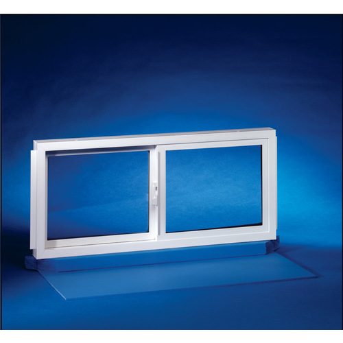 Basement Window, Glass Glass/Screen, Vinyl Frame