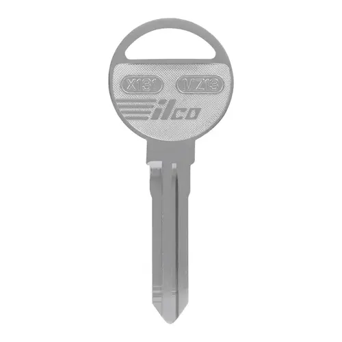 Key Blank Automotive H-57 Double For Ford Silver