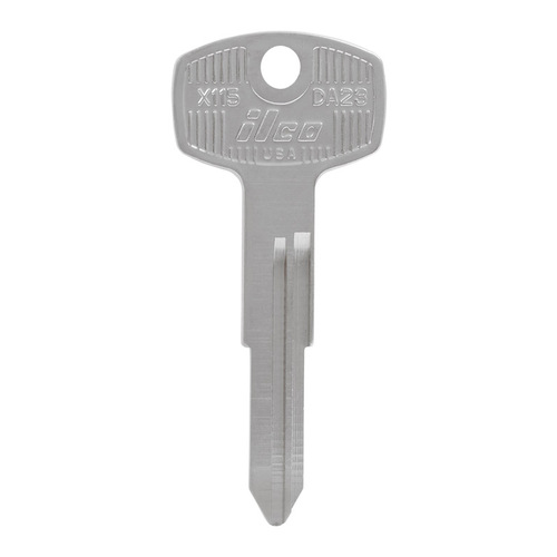 Key Blank Automotive Double For Subaru Silver - pack of 10