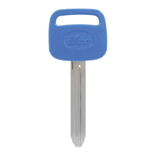 Key Blank ColorPlus Double For Toyota Blue/Silver - pack of 5