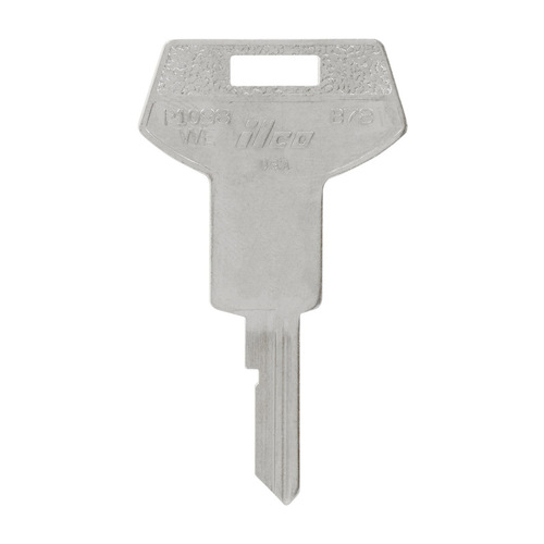 Key Blank Automotive B78 Single For GM Silver - pack of 10