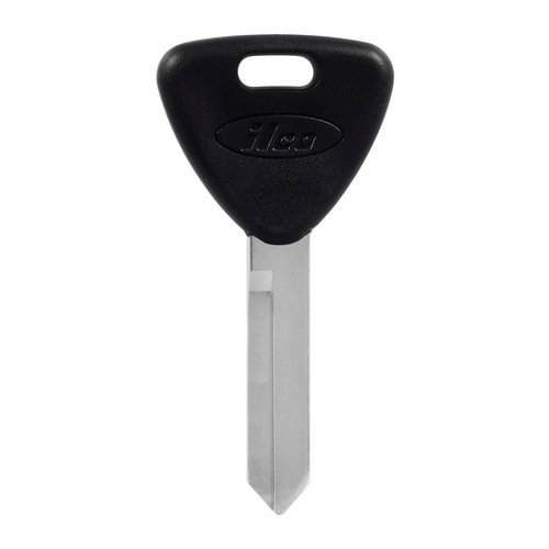 Key Blank Automotive H62PH Double For Ford Black/Silver