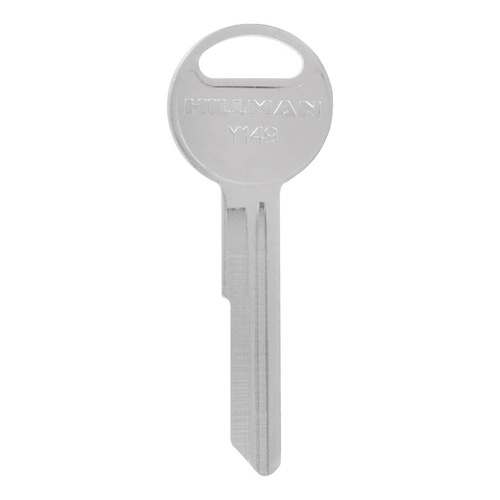 Key Blank Automotive Y149 Single For Chrysler Silver