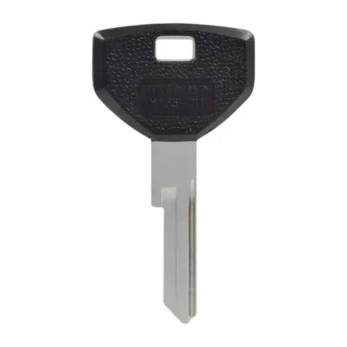 Key Blank Automotive Y153PH Double For Chrysler Black/Silver