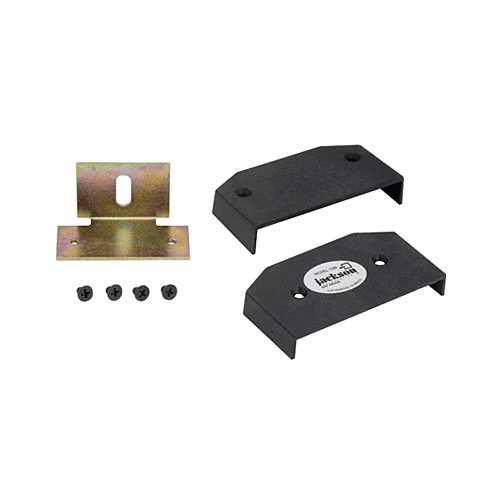 Base End Cap Package for Model 1285 Exit Device Black