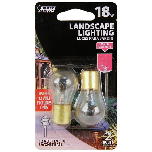 Feit Electric 3002150 Incandescent Bulb 18 W T5 Landscape and Low