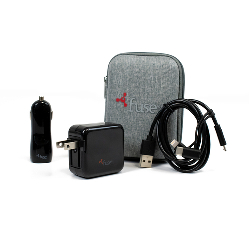 Fuse 7969 Mobile Charging Kit Black