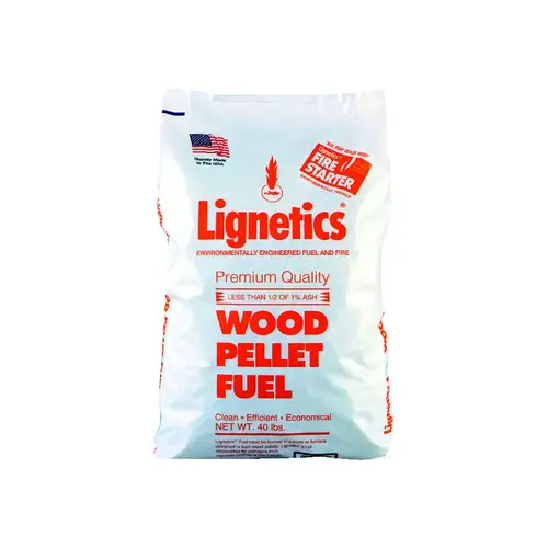 Lignetics FG10 Premium Wood Pellet Fuel, 40 Lbs.