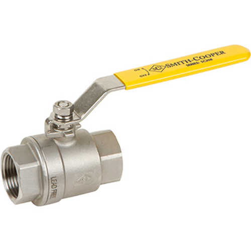 Ball Valve 1/2" Stainless Steel FIP Full Port Lever