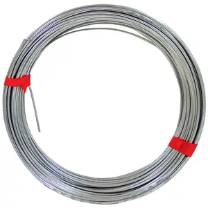 Ook 100 ft. L Galvanized Steel 12 Ga. Wire Ook 100 ft. L Galvanized Steel 12 Ga. Wire