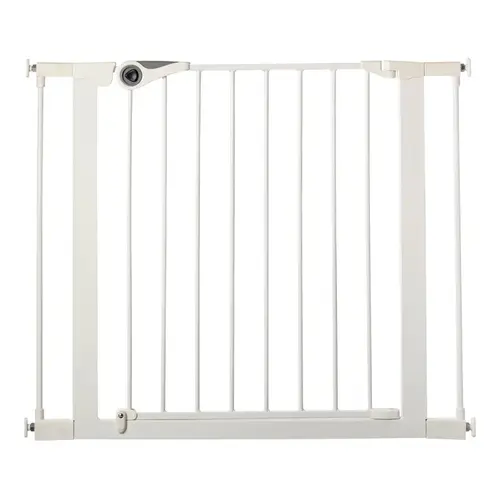 North States White 30 in. H X 29.5-39 in. W Metal Child Safety Gate North States White 30 in. H X 29.5-39 in. W Metal Child Safety Gate
