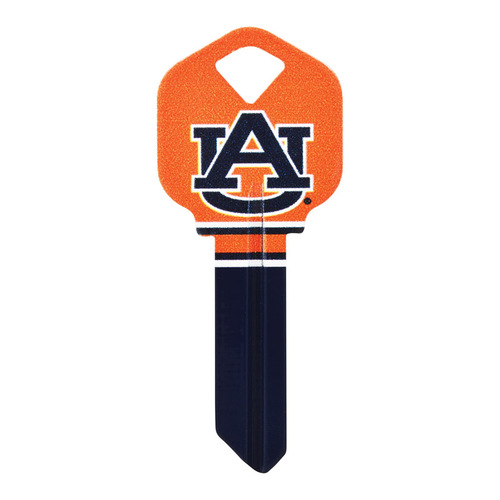 Universal Key Blank Auburn University Painted Key House/Office 66 Single