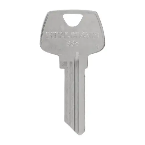 Key Blank Automotive Single For Sargent Silver - pack of 10