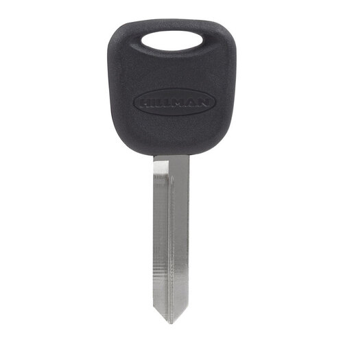 Key Blank Automotive Double For Ford Black/Silver