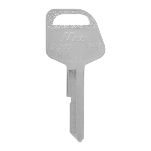Key Blank Automotive B67 Single For GM Silver