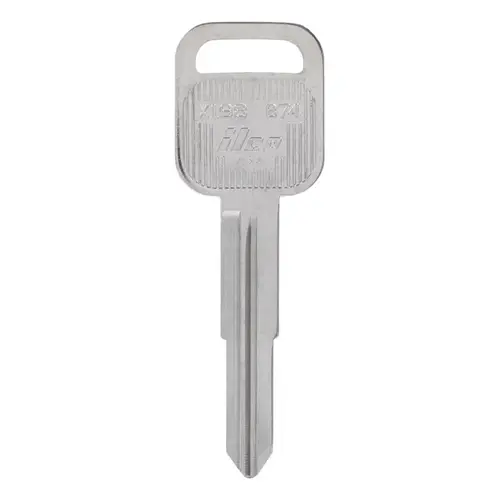 Key Blank Automotive B74 Double For Isuzu Silver - pack of 10